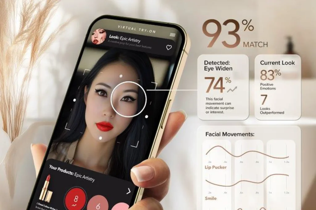 L'Oreal Mood Mirror with AI